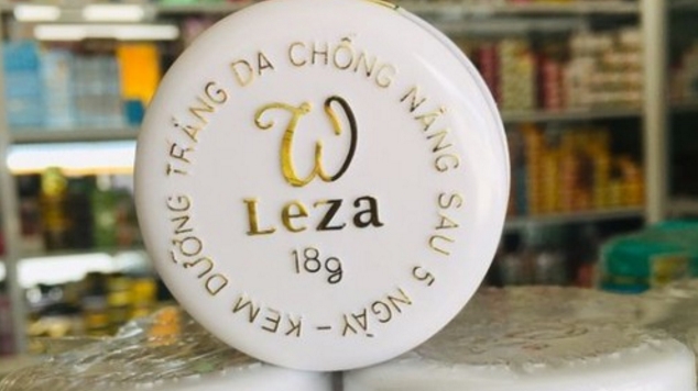 Thu hồi, đình chỉ lưu hành mỹ phẩm Kem dưỡng trắng da chống nắng Wleza