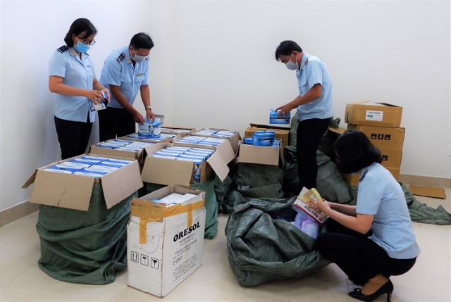 Khẩu trang là một trong những mặt hàng được siết chặt chống buôn lậu nhất bởi nằm trong nhóm hàng phòng chống dịch Covid - 19