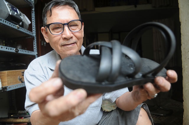 Ông Phạm Quang Xuân- Một trong năm người làm đôi dép Bác Hồ