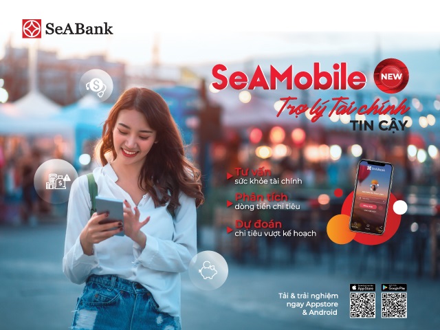 Với ứng dụng SeAMobile New khách hàng sẽ có một bức tranh toàn cảnh về sức khỏe tài chính của mình
