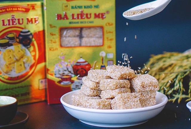 Sản phẩm Bánh khô mè Bà Liễu Mẹ trở thành sản phẩm