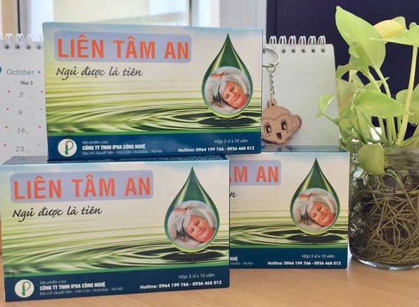 Khuyến cáo: Không mua TPBVSK viên nén Liên Tâm An được quảng cáo như thuốc Khuyến cáo: Không mua TPBVSK viên nén Liên Tâm An được quảng cáo như thuốc