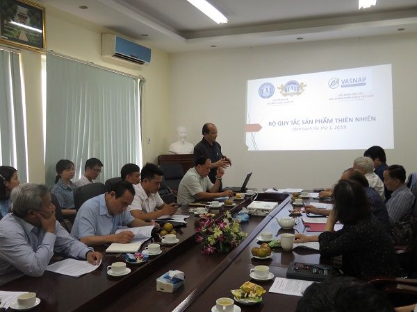 Hội VNPS: Thông qua Bộ quy tắc sản phẩm thiên nhiên Hội VNPS: Thông qua Bộ quy tắc sản phẩm thiên nhiên