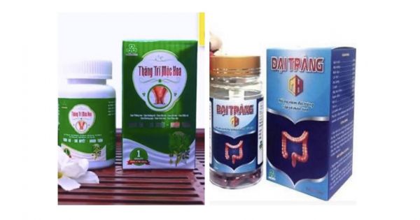 Bộ Y tế khuyến cáo: Không sử dụng sản phẩm Đại tràng MH và Thăng Trĩ Mộc Hoa